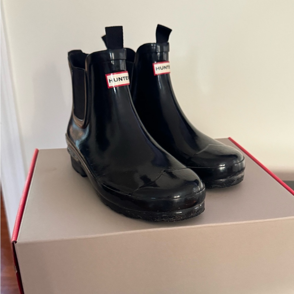 Hunter kids original Chelsea rain boot